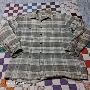 * Vintage‎ Rex Neo Fashions Flannel Shirt Size XL Y2K 100% Cotton